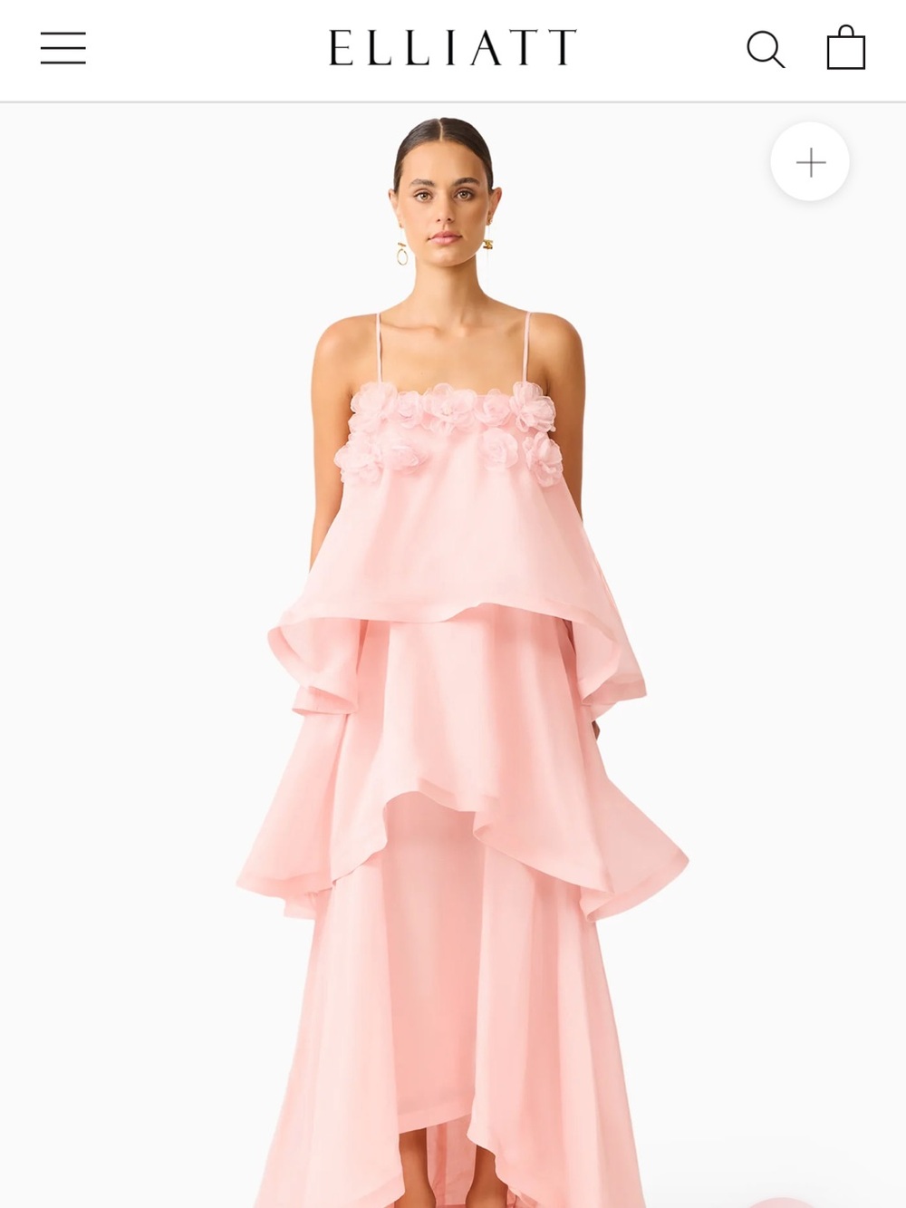 Elliatt Swallowtail Day to Night Maxi Dress in Pink